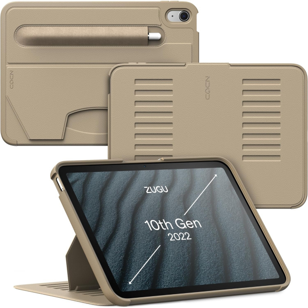 ZUGU CASE The Alpha iPad 10.Nesil Klf (10.9 in)-Sand