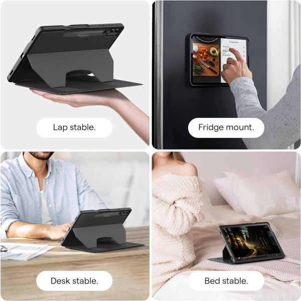 ZUGU CASE The Alpha Galaxy Tab S9 Plus Klf -Black