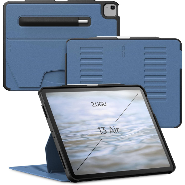 ZUGU CASE The Alpha iPad Air M2 Klf (13 in)-Slate Blue