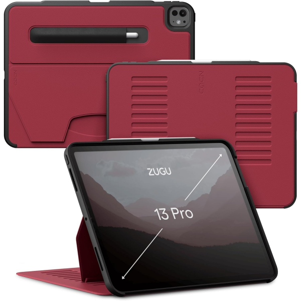 ZUGU CASE The Alpha iPad Pro M4 Klf (13 in)-Scarlet Red