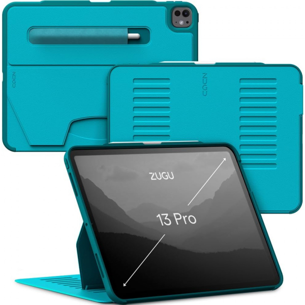 ZUGU CASE The Alpha iPad Pro M4 K�l�f (13 in�)-Aqua