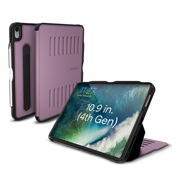 ZUGU CASE iPad Air 4 The Alpha Serisi Klf (10.9 in)-Berry Purple