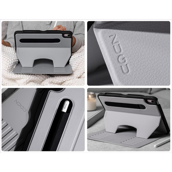 ZUGU The Alpha iPad Air Klf (10.9/11 in)-Arctic Gray