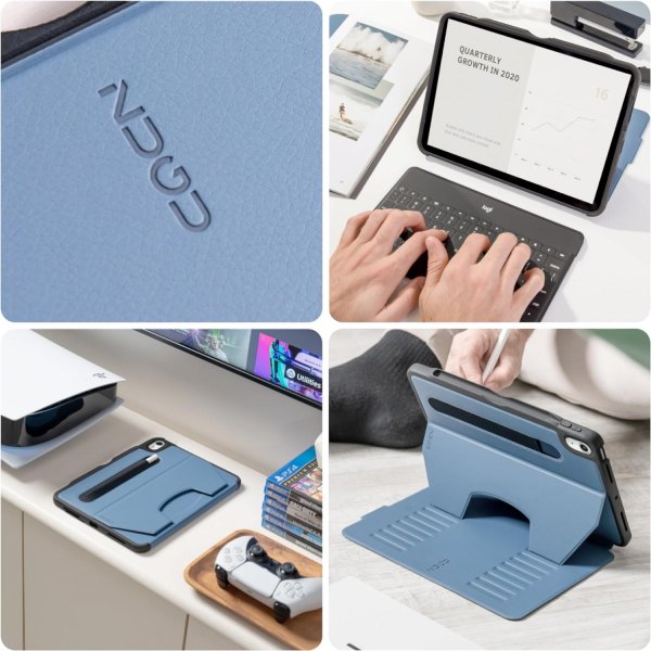 ZUGU The Alpha iPad Air Klf (10.9/11 in)-Slate Blue