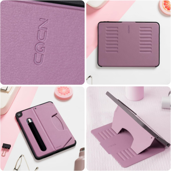 ZUGU CASE iPad Klf (10.2in)(7.Nesil)-Berry Purple