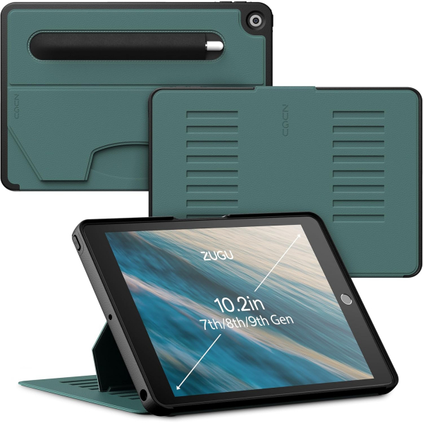 ZUGU CASE iPad Klf (10.2in)(7.Nesil)-Pine
