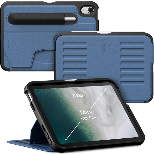 ZUGU CASE iPad Mini 7/6 The Alpha Klf (8.3 in)-Blue 