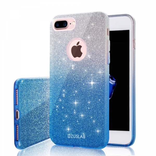 ZUSLAB iPhone 7 Plus Parltl Klf-Gradual Blue