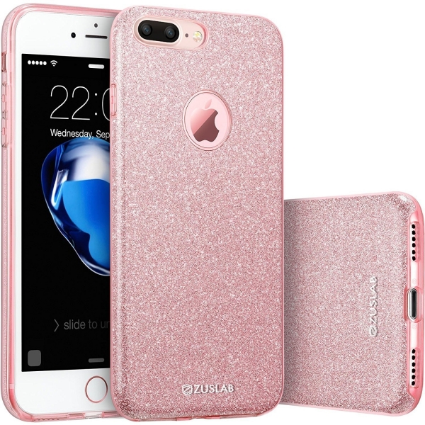 ZUSLAB iPhone 7 Plus Parltl Klf-Rose Gold