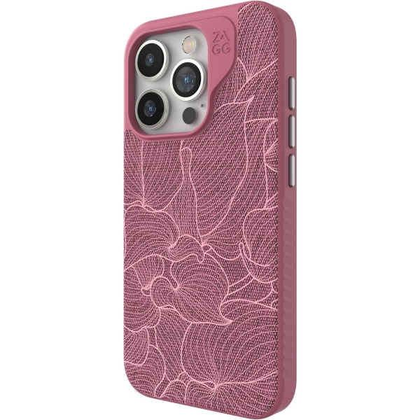 Zagg London Snap Apple iPhone 15 Pro Klf -Dusty Rose