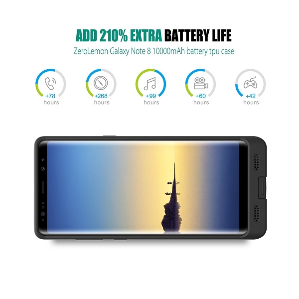 ZeroLemon Galaxy Note 8 Bataryal Klf (10000 mAh)