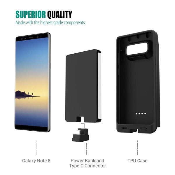 ZeroLemon Galaxy Note 8 Bataryal Klf (10000 mAh)