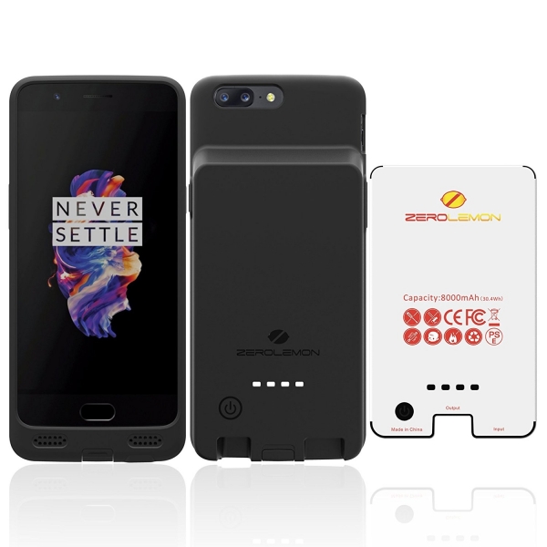ZeroLemon OnePlus 5 Bataryal Klf (8000 mAh)