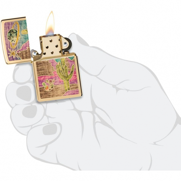 Zippo Bat Gold Renk akmak