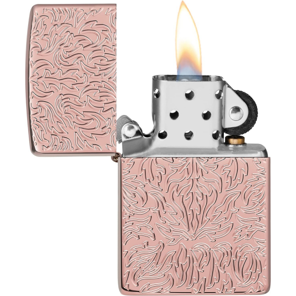 Zippo Armor Pembe Oymal akmak 