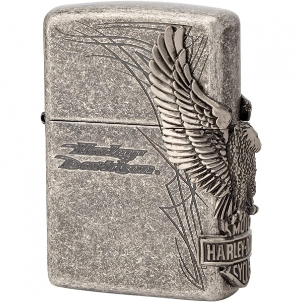 Zippo 2018 Model Harley Davidson Hp-65 akmak