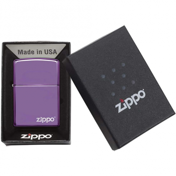 Zippo Renkli Mor akmak 