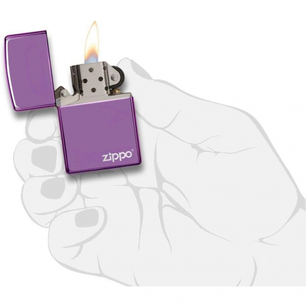 Zippo Renkli Mor akmak 