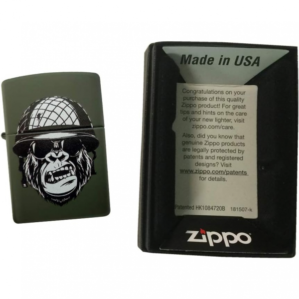 Zippo Ordu Miferli Goril Asker akmak