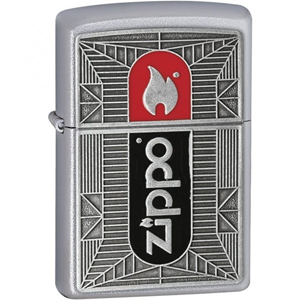 Zippo Alev Amblemli Cep akmak 