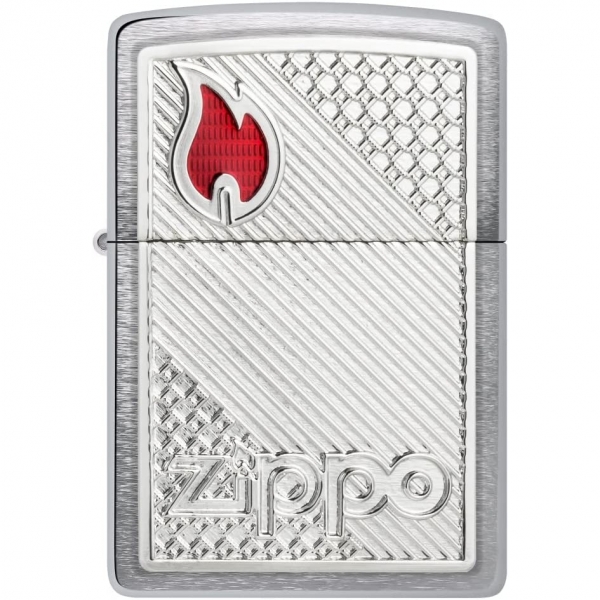 Zippo Alevli akmak(Gri)