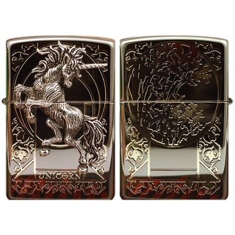 Zippo Unicorn Siyah Buz akmak