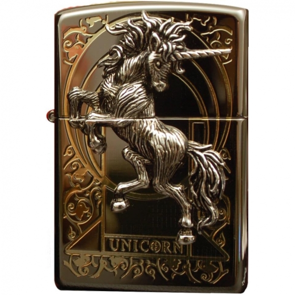 Zippo Unicorn Siyah Buz akmak