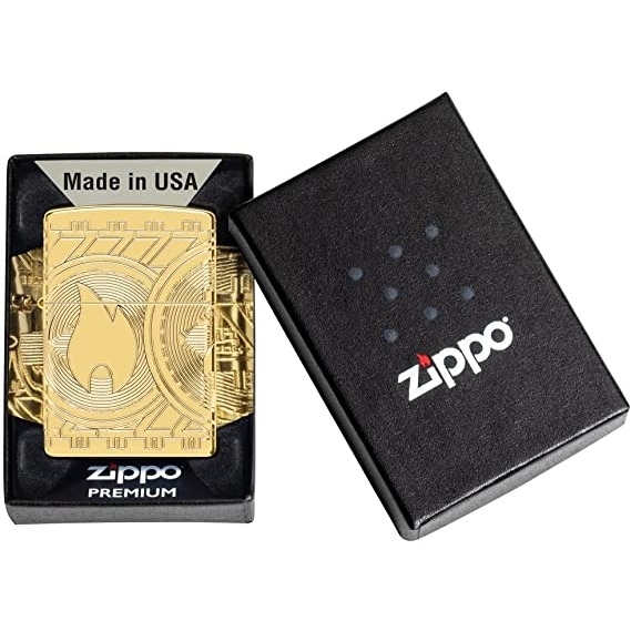 Zippo Altn Para Birimi Tasarm akmak 