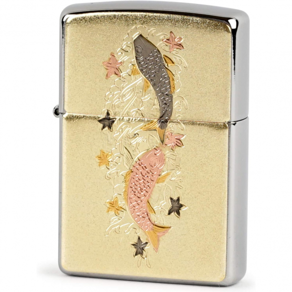 Zippo Ukiyoe ift Sazan Bal akmak