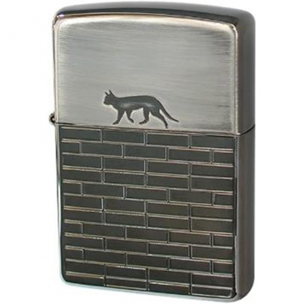 Zippo 2BN-CATW Kedili akmak 