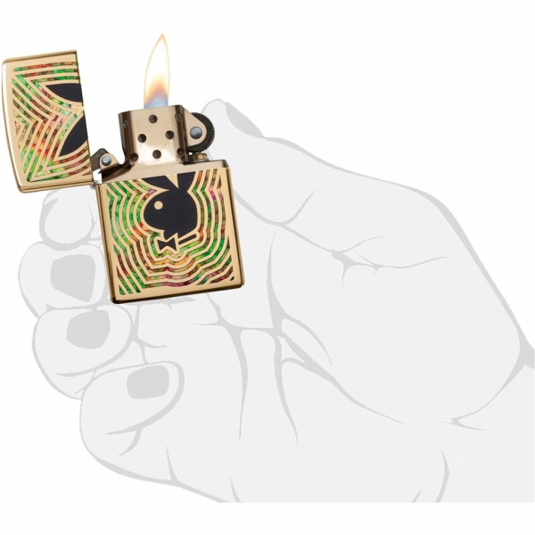Zippo Playboy ok Renkli akmak