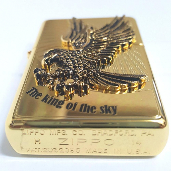 Zippo King of The Sky Altn Rengi akmak