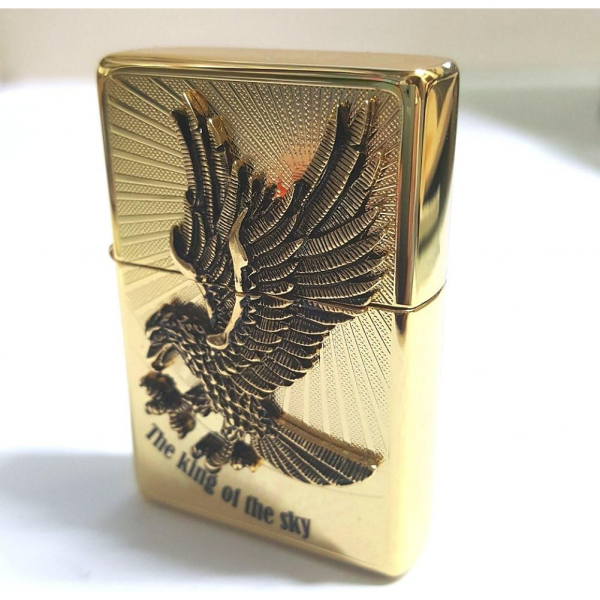 Zippo King of The Sky Altn Rengi akmak