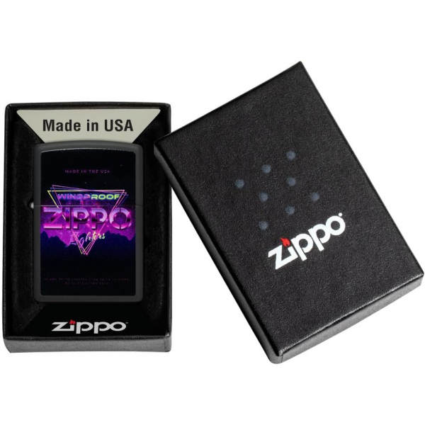 Zippo Tabela Tasarm Siyah Mat akmak