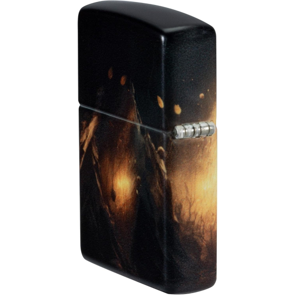 Zippo Karanlkta Parlayan Aslan akmak