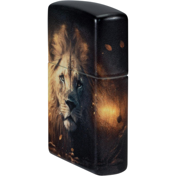Zippo Karanlkta Parlayan Aslan akmak