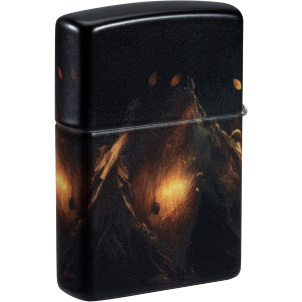 Zippo Karanlkta Parlayan Aslan akmak