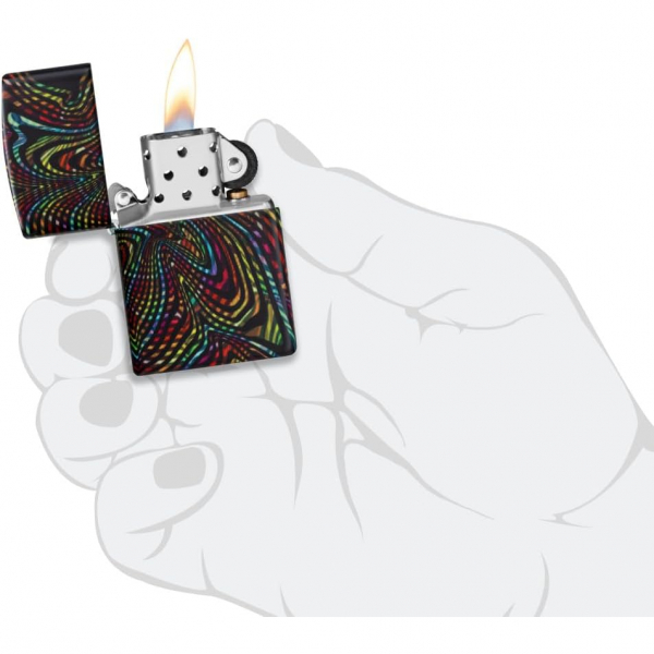 Zippo Parlayan llzyon Tasarm akmak