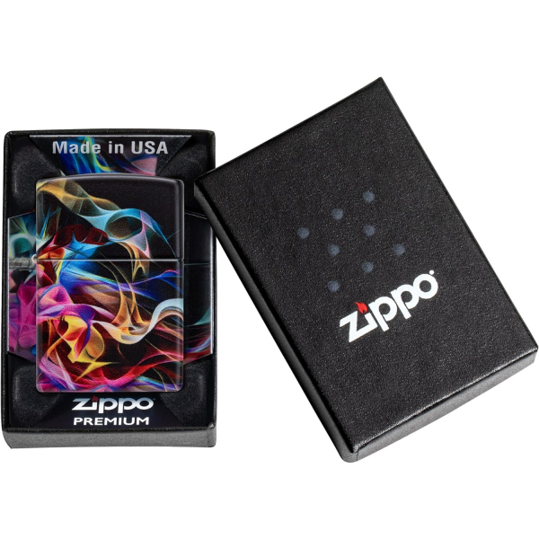 Zippo Soyut Duman Tasarm akmak 