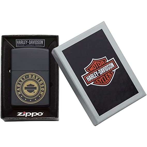 Zippo Black Harley Davidson akmak