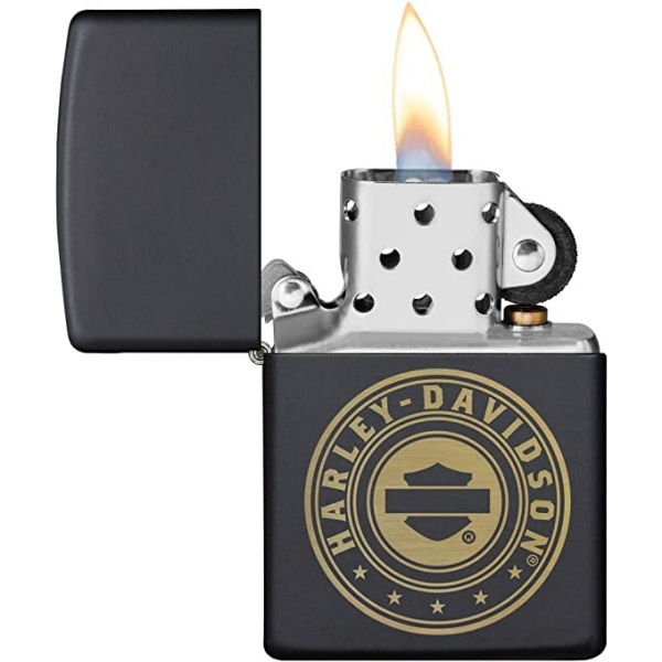 Zippo Black Harley Davidson akmak