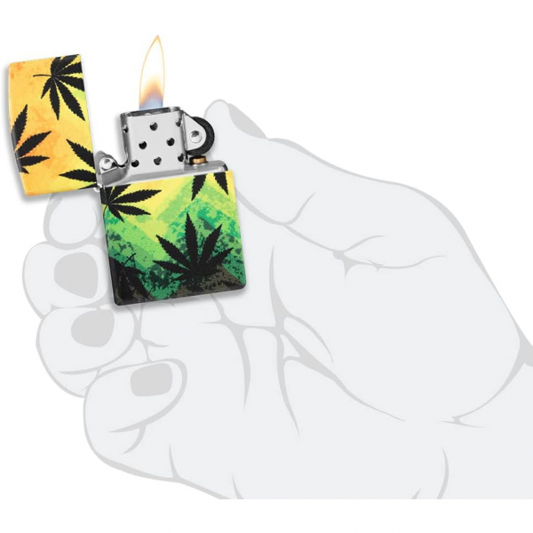 Zippo ok Renkli Bitki akmak