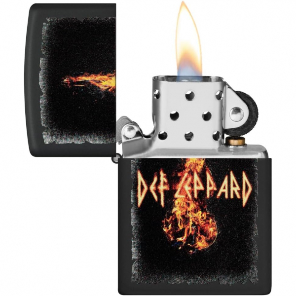 Zippo Mzik Siyah akmak