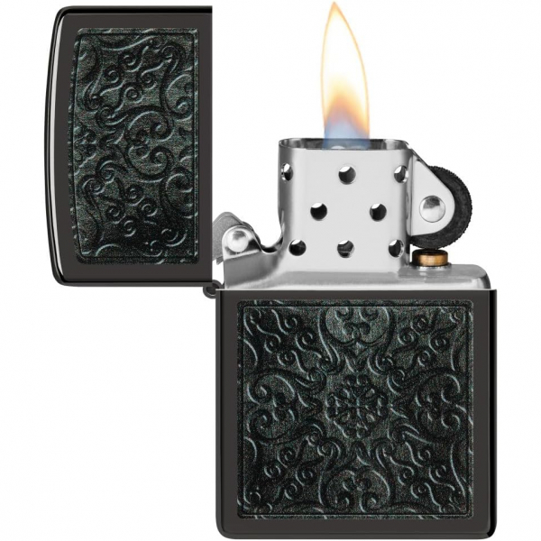 Zippo Desenli Parlak akmak