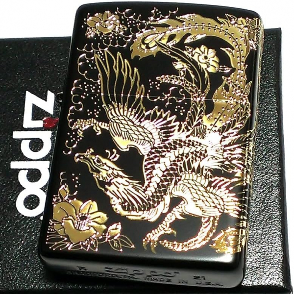 Zippo ki Tarafl Phoenix Kaplamal akmak