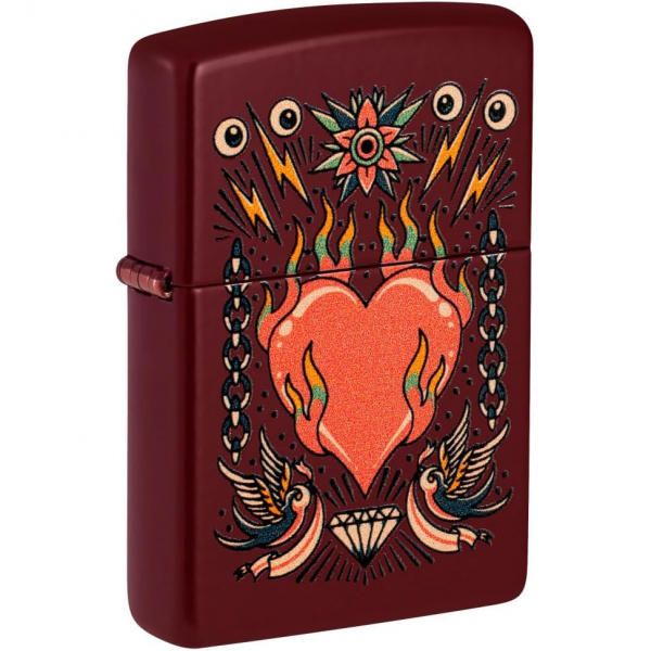 Zippo Dvme Kalp Tasarm akmak