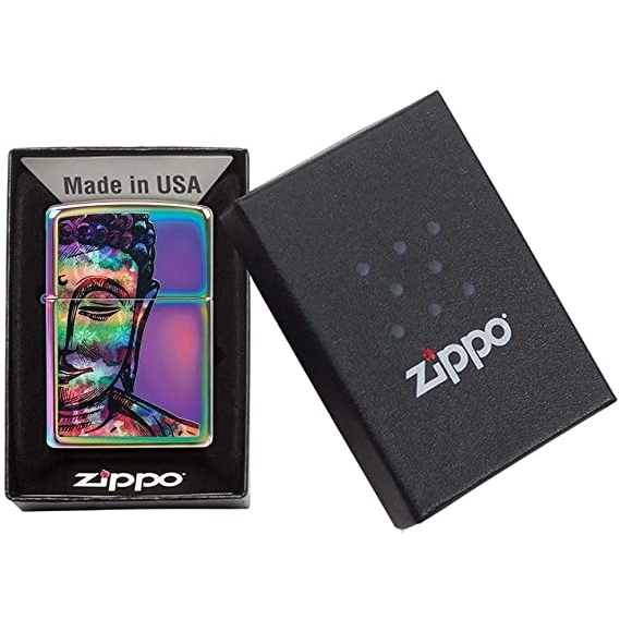 Zippo ok Renkli Parlak Buda akmak 