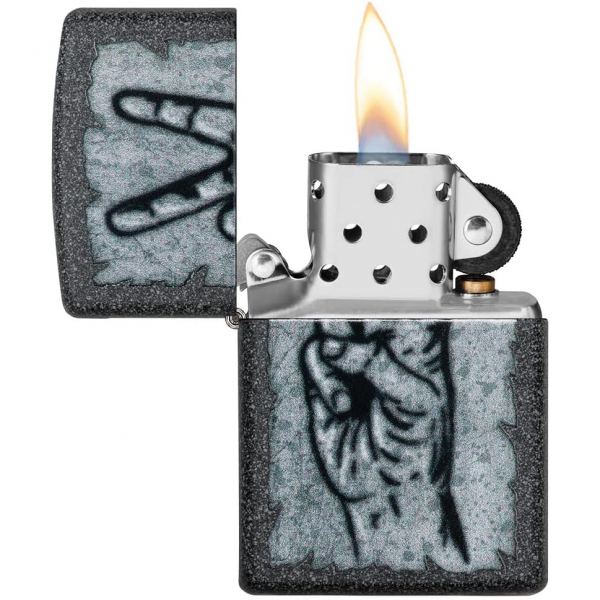 Zippo Demir Tal Sanatsal akmak