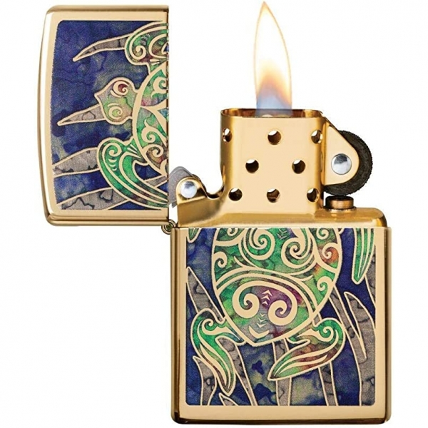 Zippo Deniz Kaplumbaas akmak