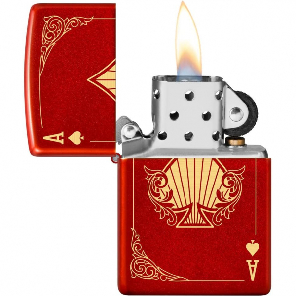 Zippo Ace Krmz akmak 